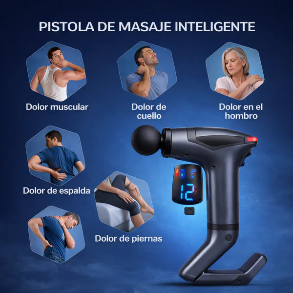 Pistola Masajeadora Multifunción