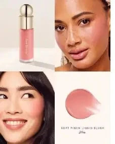 Rare Beauty Liquid Powder Bluesher Highlight Gloss Durable Waterproof Natural Gloss Effect Illuminates Contour Changes Face